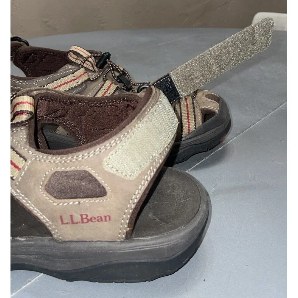 L.L.Bean Explorer Sport Sandals Mens 11 Outdoor Hiking Fishing Water Shoes